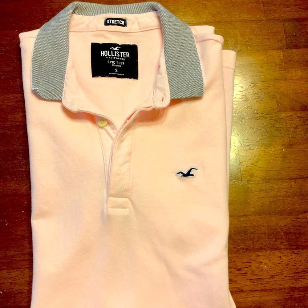 Hollister epic flex stretch Polo